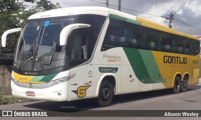 Empresa Gontijo de Transportes 18375 na cidade de Fortaleza, Ceará, Brasil, por Alisson Wesley. Número da foto: #10041093.