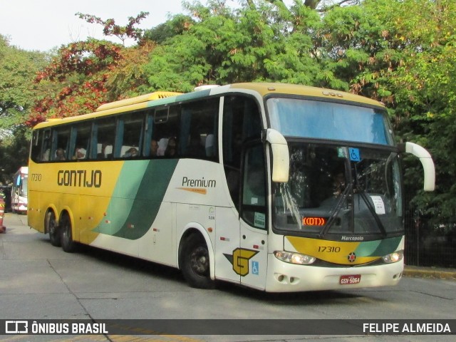 Empresa Gontijo de Transportes 17310 na cidade de São Paulo, São Paulo, Brasil, por FELIPE ALMEIDA. ID da foto: 10040273.