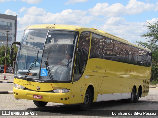 Viação Itapemirim 5707 na cidade de Caruaru, Pernambuco, Brasil, por Lenilson da Silva Pessoa. ID da foto: 10040280.