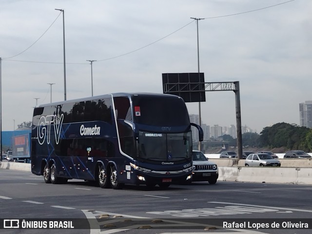 Viação Cometa 18303 na cidade de São Paulo, São Paulo, Brasil, por Rafael Lopes de Oliveira. ID da foto: 10042470.