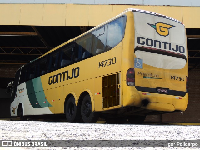 Empresa Gontijo de Transportes 14730 na cidade de Divinópolis, Minas Gerais, Brasil, por Igor Policarpo. ID da foto: 10040477.