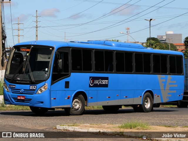 Viação Sete 032 na cidade de Teresina, Piauí, Brasil, por João Victor. Número da foto: #10041729.
