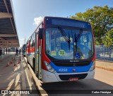 Viação Campo Grande 4250 na cidade de Campo Grande, Mato Grosso do Sul, Brasil, por Carlos Henrique. Número da foto: #:id.
