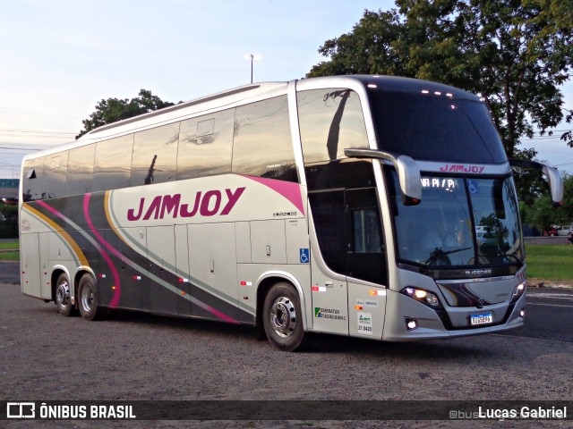 Viação Jam Joy 11121 na cidade de Teresina, Piauí, Brasil, por Lucas Gabriel. Número da foto: #9969141.