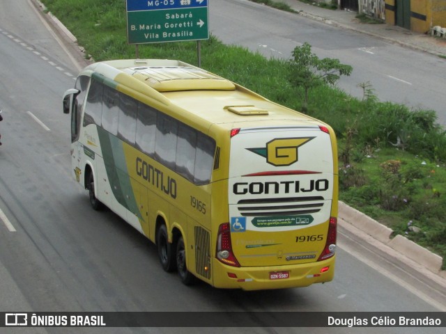 Empresa Gontijo de Transportes 19165 na cidade de Belo Horizonte, Minas Gerais, Brasil, por Douglas Célio Brandao. ID da foto: 9969402.