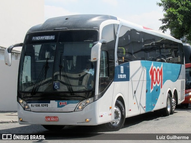 Auto Viação 1001 RJ 108.1092 na cidade de Rio de Janeiro, Rio de Janeiro, Brasil, por Luiz Guilherme. ID da foto: 9967642.