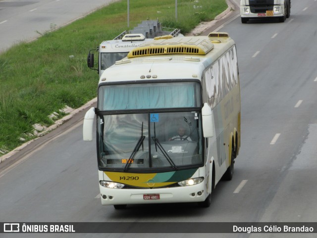 Empresa Gontijo de Transportes 14290 na cidade de Belo Horizonte, Minas Gerais, Brasil, por Douglas Célio Brandao. Número da foto: #9969339.