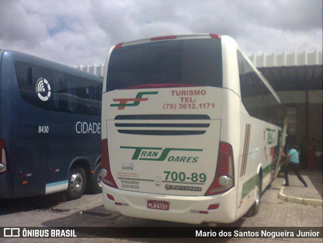 Transoares 700-89 na cidade de Ipirá, Bahia, Brasil, por Mario dos Santos Nogueira Junior. Número da foto: #9966782.