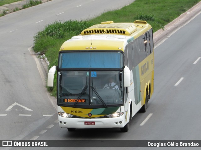 Empresa Gontijo de Transportes 14695 na cidade de Belo Horizonte, Minas Gerais, Brasil, por Douglas Célio Brandao. ID da foto: 9969415.