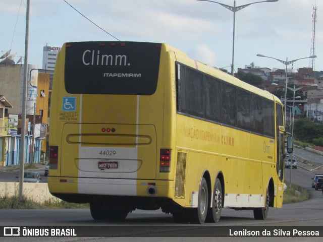 Viação Itapemirim 44029 na cidade de Caruaru, Pernambuco, Brasil, por Lenilson da Silva Pessoa. Número da foto: #9968136.
