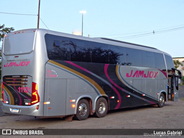 Viação Jam Joy 11121 na cidade de Teresina, Piauí, Brasil, por Lucas Gabriel. Número da foto: #9969147.