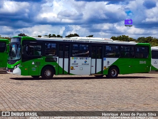 VB Transportes e Turismo 3341 na cidade de Campinas, São Paulo, Brasil, por Henrique Alves de Paula Silva. Número da foto: #9969383.