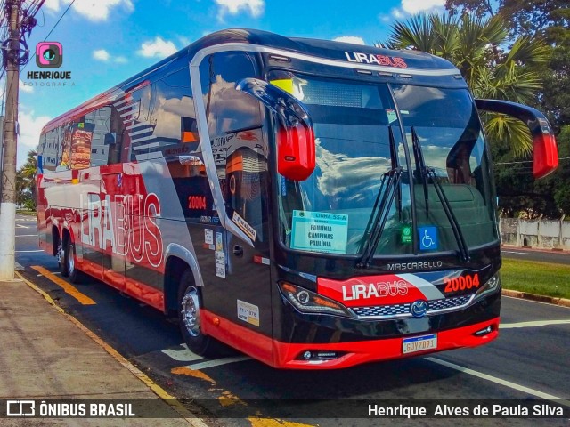 Lirabus 20004 na cidade de Paulínia, São Paulo, Brasil, por Henrique Alves de Paula Silva. Número da foto: #9966489.