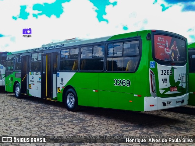 VB Transportes e Turismo 3269 na cidade de Campinas, São Paulo, Brasil, por Henrique Alves de Paula Silva. Número da foto: #9969397.