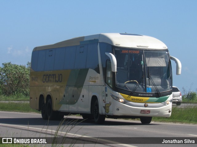 Empresa Gontijo de Transportes 18450 na cidade de Jaboatão dos Guararapes, Pernambuco, Brasil, por Jonathan Silva. ID da foto: 9966615.