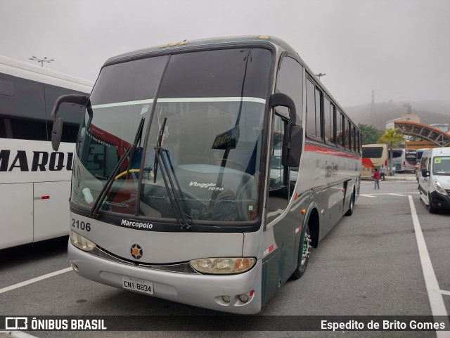 Expresso Rodrigues 2106 na cidade de Aparecida, São Paulo, Brasil, por Espedito de Brito Gomes. ID da foto: 9967999.