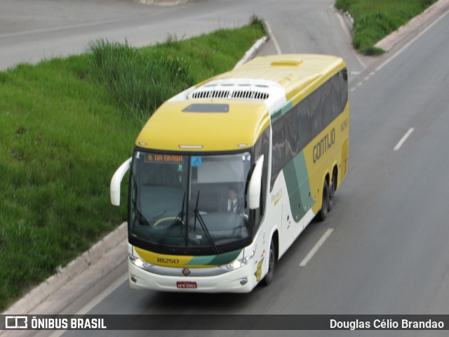 Empresa Gontijo de Transportes 18250 na cidade de Belo Horizonte, Minas Gerais, Brasil, por Douglas Célio Brandao. ID da foto: 9969405.