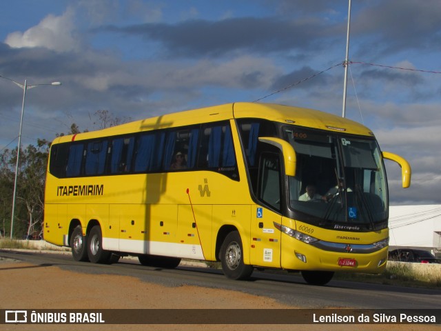 Viação Itapemirim 60069 na cidade de Caruaru, Pernambuco, Brasil, por Lenilson da Silva Pessoa. ID da foto: 9968296.