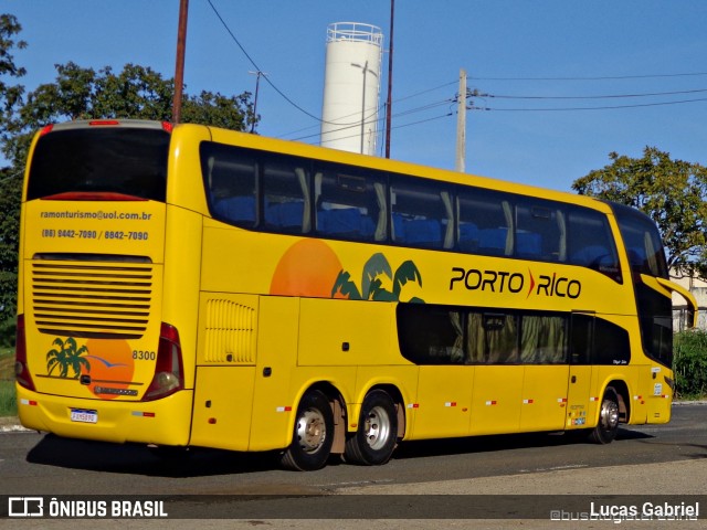 Auto Viação Porto Rico 8300 na cidade de Teresina, Piauí, Brasil, por Lucas Gabriel. Número da foto: #9969135.