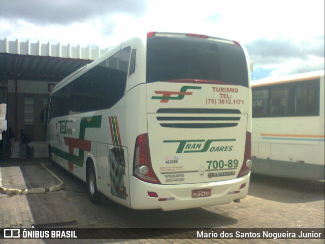 Transoares 700-89 na cidade de Ipirá, Bahia, Brasil, por Mario dos Santos Nogueira Junior. Número da foto: #9966780.