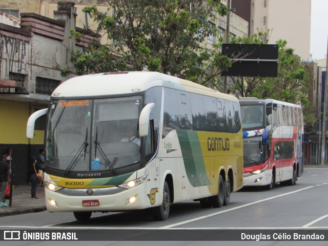 Empresa Gontijo de Transportes 16080 na cidade de Belo Horizonte, Minas Gerais, Brasil, por Douglas Célio Brandao. Número da foto: #9969481.
