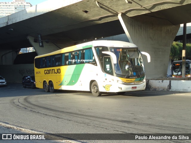 Empresa Gontijo de Transportes 18675 na cidade de Belo Horizonte, Minas Gerais, Brasil, por Paulo Alexandre da Silva. Número da foto: #9968255.