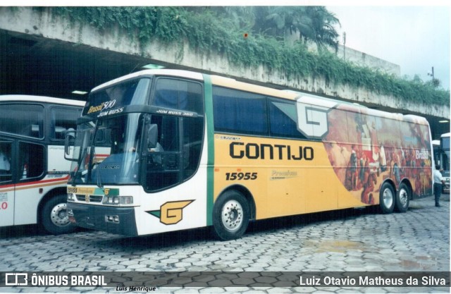 Empresa Gontijo de Transportes 15955 na cidade de Belo Horizonte, Minas Gerais, Brasil, por Luiz Otavio Matheus da Silva. ID da foto: 9967710.