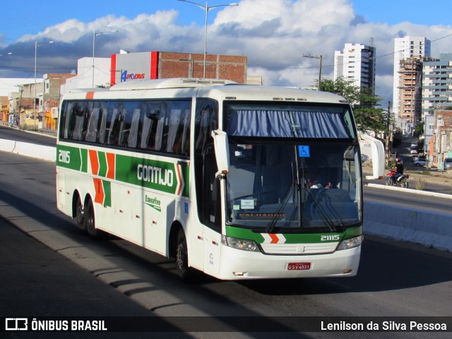 Empresa Gontijo de Transportes 21115 na cidade de Caruaru, Pernambuco, Brasil, por Lenilson da Silva Pessoa. Número da foto: #10044833.