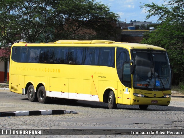 Viação Itapemirim 5707 na cidade de Caruaru, Pernambuco, Brasil, por Lenilson da Silva Pessoa. Número da foto: #10044669.