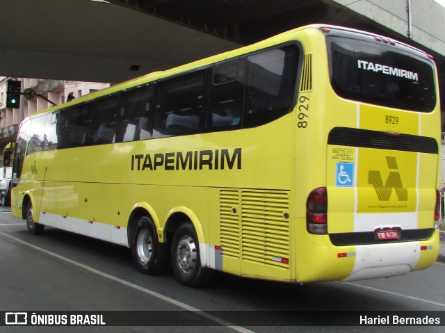 Viação Itapemirim 8929 na cidade de Belo Horizonte, Minas Gerais, Brasil, por Hariel Bernades. Número da foto: #10043367.