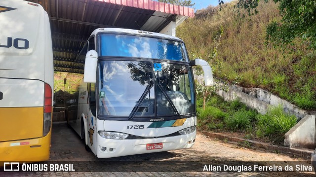 Empresa Gontijo de Transportes 17215 na cidade de João Monlevade, Minas Gerais, Brasil, por Allan Douglas Ferreira da Silva. Número da foto: #10043130.