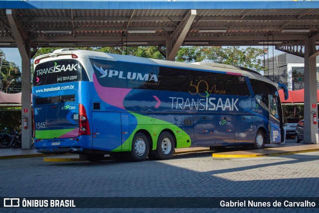Trans Isaak Turismo 1545 na cidade de Resende, Rio de Janeiro, Brasil, por Gabriel Nunes de Carvalho. Número da foto: #10044049.
