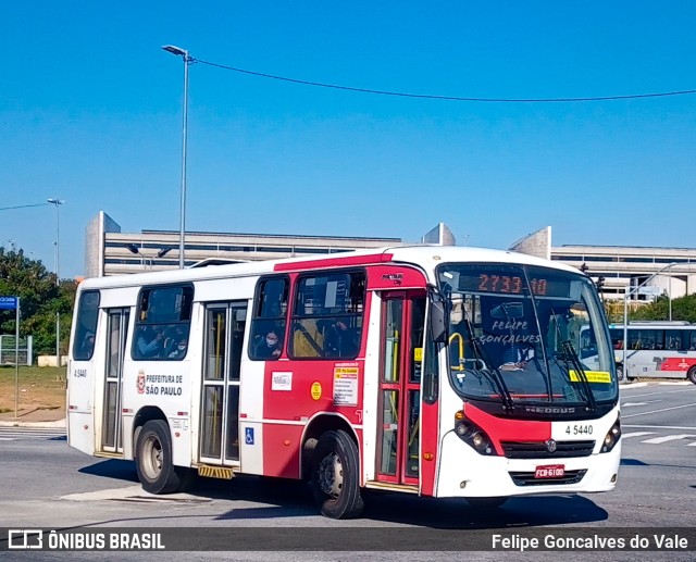 Allibus Transportes 4 5440 na cidade de São Paulo, São Paulo, Brasil, por Felipe Goncalves do Vale. ID da foto: 10044872.