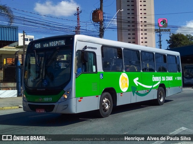 Rápido Campinas 18919 na cidade de Campo Limpo Paulista, São Paulo, Brasil, por Henrique Alves de Paula Silva. Número da foto: #10044492.