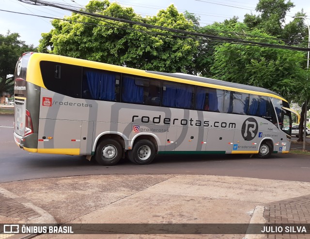 RodeRotas - Rotas de Viação do Triângulo 7124 na cidade de Foz do Iguaçu, Paraná, Brasil, por JULIO SILVA. ID da foto: 10046040.