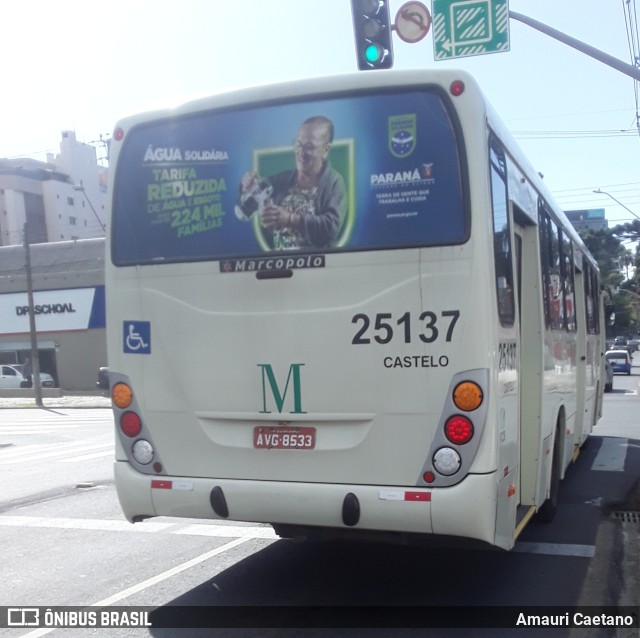 Viação Castelo Branco 25137 na cidade de Curitiba, Paraná, Brasil, por Amauri Caetano. Número da foto: #10043405.