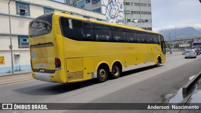 Viação Itapemirim 8865 na cidade de Rio de Janeiro, Rio de Janeiro, Brasil, por Anderson Nascimento. Número da foto: #10043326.