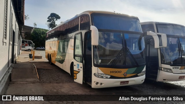 Empresa Gontijo de Transportes 14900 na cidade de João Monlevade, Minas Gerais, Brasil, por Allan Douglas Ferreira da Silva. Número da foto: #10043143.