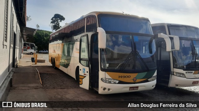 Empresa Gontijo de Transportes 14900 na cidade de João Monlevade, Minas Gerais, Brasil, por Allan Douglas Ferreira da Silva. ID da foto: 10043143.