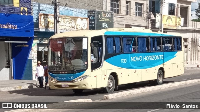 Viação Novo Horizonte 1730 na cidade de Vitória da Conquista, Bahia, Brasil, por Flávio  Santos. Número da foto: #10043186.