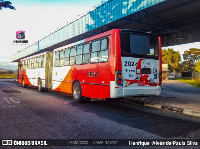 Itajaí Transportes Coletivos 2024 na cidade de Campinas, São Paulo, Brasil, por Henrique Alves de Paula Silva. Número da foto: #10044714.