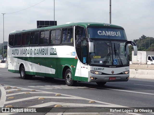 Auto Viação Cambuí 194 na cidade de São Paulo, São Paulo, Brasil, por Rafael Lopes de Oliveira. ID da foto: 10043986.