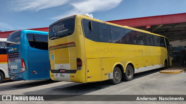 Viação Itapemirim 8645 na cidade de Queluz, São Paulo, Brasil, por Anderson Nascimento. ID da foto: 10043333.