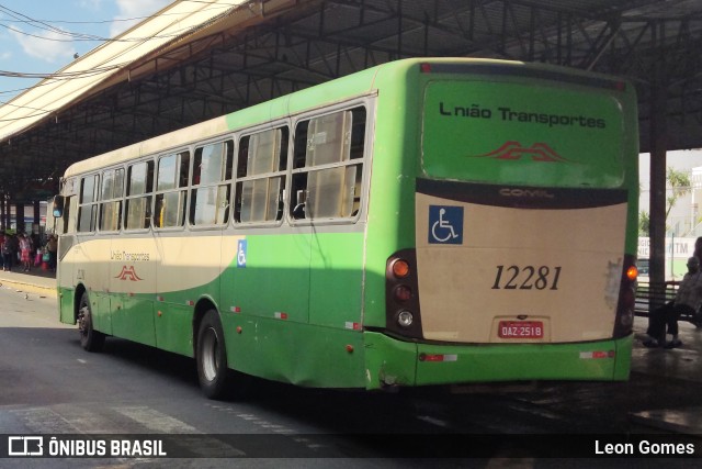 União Transportes 12281 na cidade de Várzea Grande, Mato Grosso, Brasil, por Leon Gomes. Número da foto: #10045722.