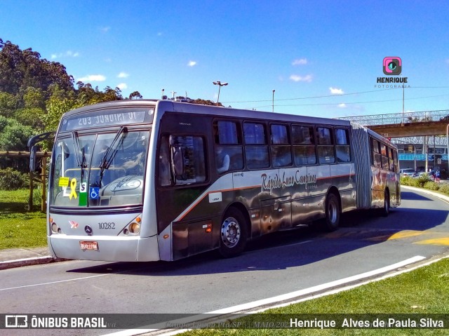 Rápido Campinas 10282 na cidade de Campo Limpo Paulista, São Paulo, Brasil, por Henrique Alves de Paula Silva. ID da foto: 10044531.