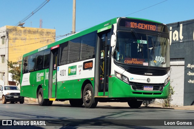 Integração Transportes 4001 na cidade de Cuiabá, Mato Grosso, Brasil, por Leon Gomes. Número da foto: #10045589.