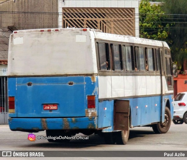 Ônibus Particulares 3680 na cidade de Belém, Pará, Brasil, por Paul Azile. ID da foto: 10045500.