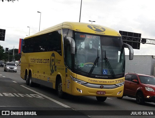 RodeRotas - Rotas de Viação do Triângulo 7759 na cidade de São Paulo, São Paulo, Brasil, por JULIO SILVA. Número da foto: #10045965.