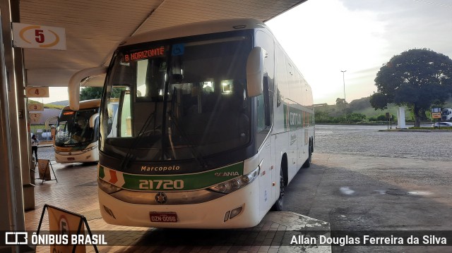 Empresa Gontijo de Transportes 21720 na cidade de João Monlevade, Minas Gerais, Brasil, por Allan Douglas Ferreira da Silva. Número da foto: #10045040.