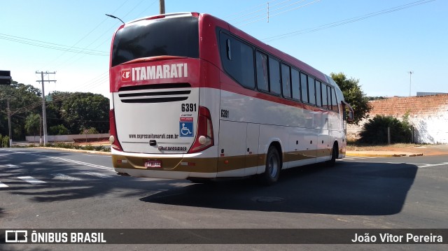 Expresso Itamarati 6391 na cidade de Estrela d`Oeste, São Paulo, Brasil, por João Vitor Pereira. ID da foto: 10045017.